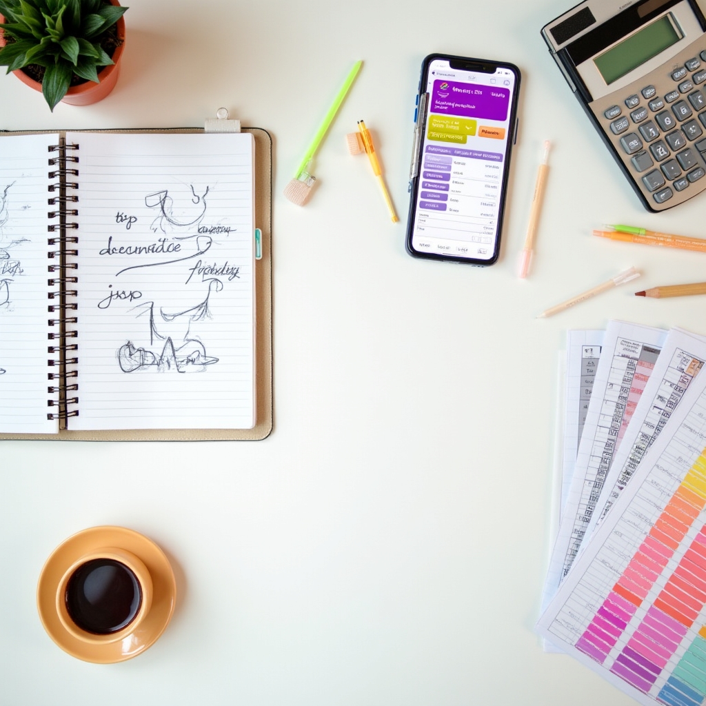 Income organization course illustration